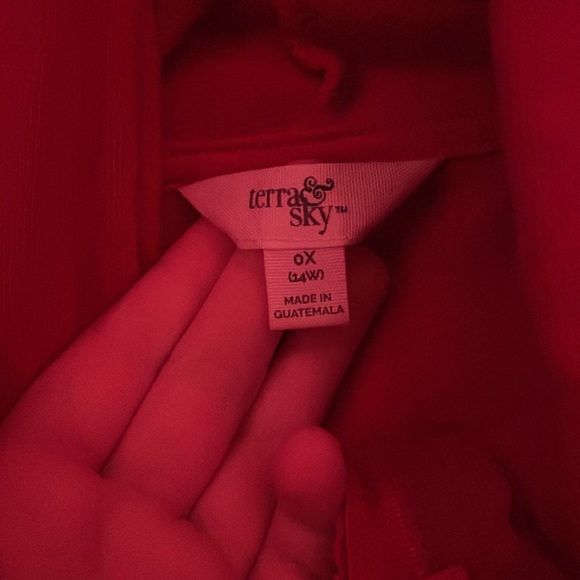 Terra & Sky Hot Pink Zip-Up Hoodie - Picture 2 of 3